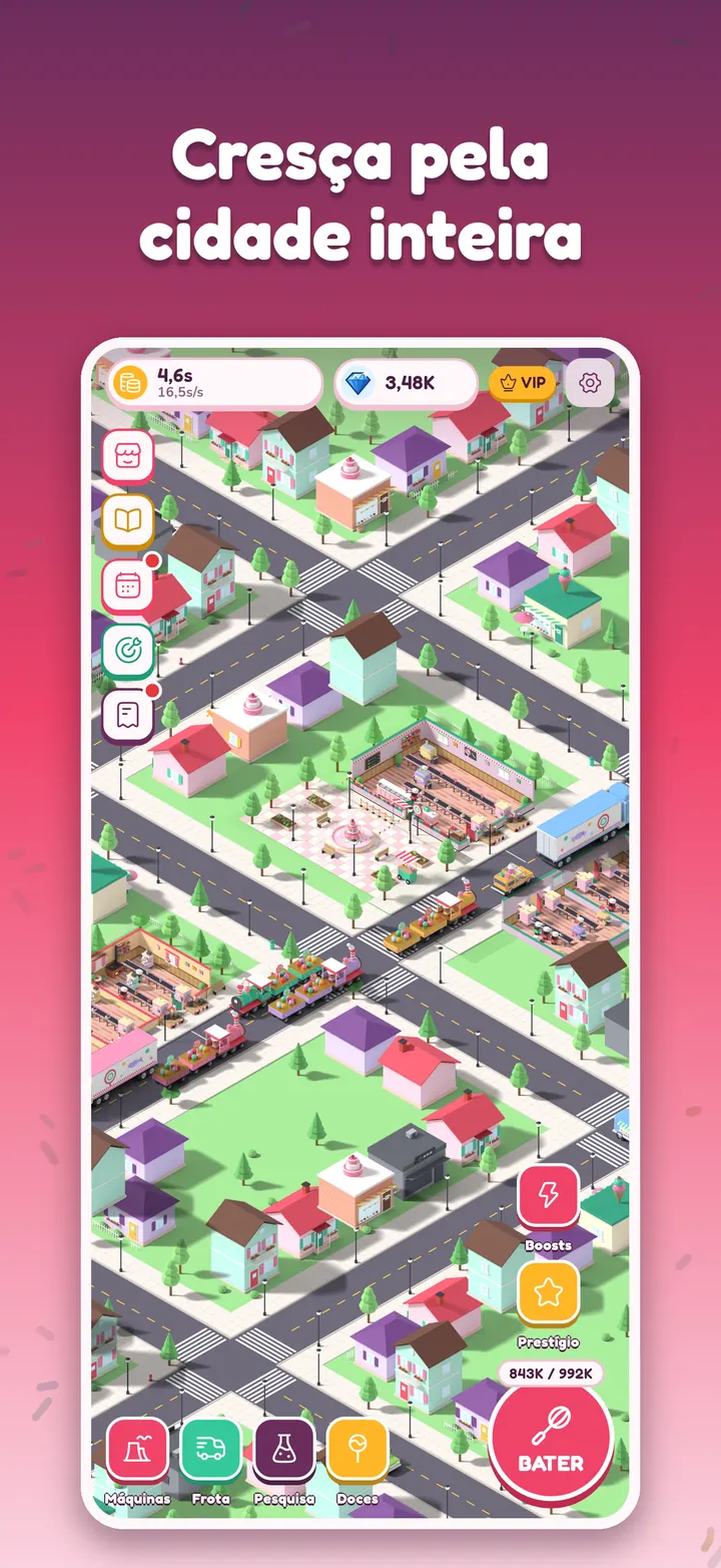Cresça pela cidade inteira